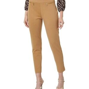 MICHAEL KORS Dark‎ Camel Stretch Skinny Pants X-Small